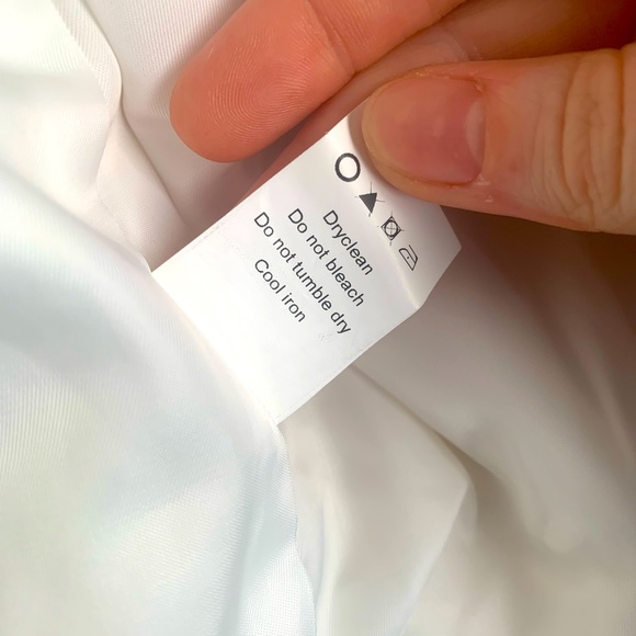 ALLEGRA K Cream/White Faux Fur Jacket Size xs - Picture 6 of 7